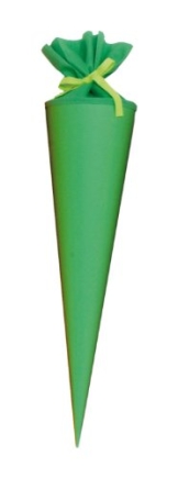 Goldbuch 97822 - Bastelschultüte uni grün 70 cm - 1